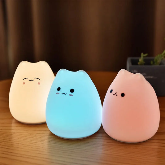 Cute Cat Night Light