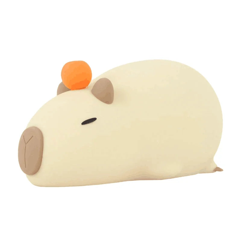 Cute Capybara Silicone Night Light