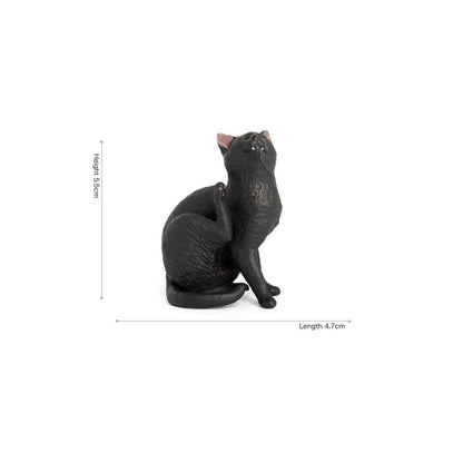 Black Cat Desktop Figurine