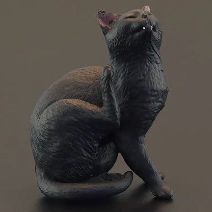 Black Cat Desktop Figurine