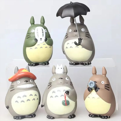 Totoro Mini Figurines (5 Pieces)