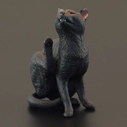 Black Cat Desktop Figurine