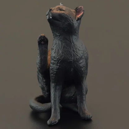 Black Cat Desktop Figurine