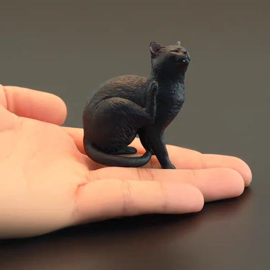 Black Cat Desktop Figurine