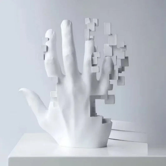 Aesthetic Mosaic Hand Figurine